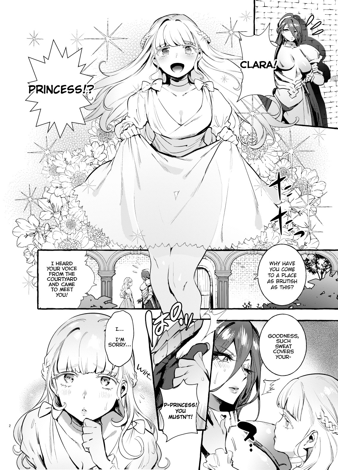 Hentai Manga Comic-The Princess and the Knight of the Dick-Read-3